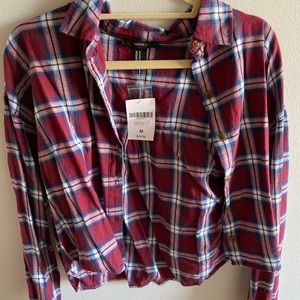 Cropped Flannel